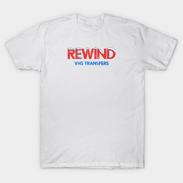 Rewind Ice Distressed T-Shirt by The90sMall